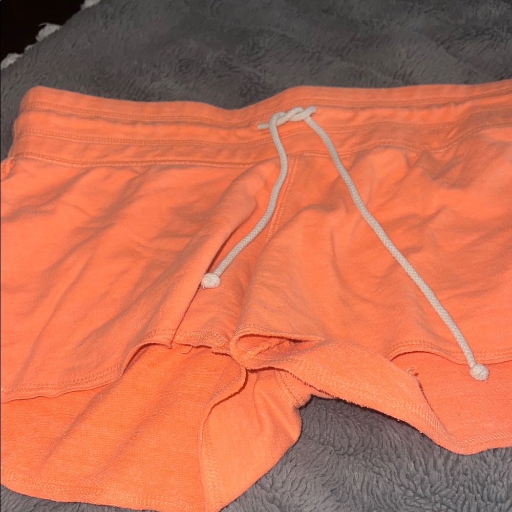 Old Navy Women's Bright Orange Athletic Shorts